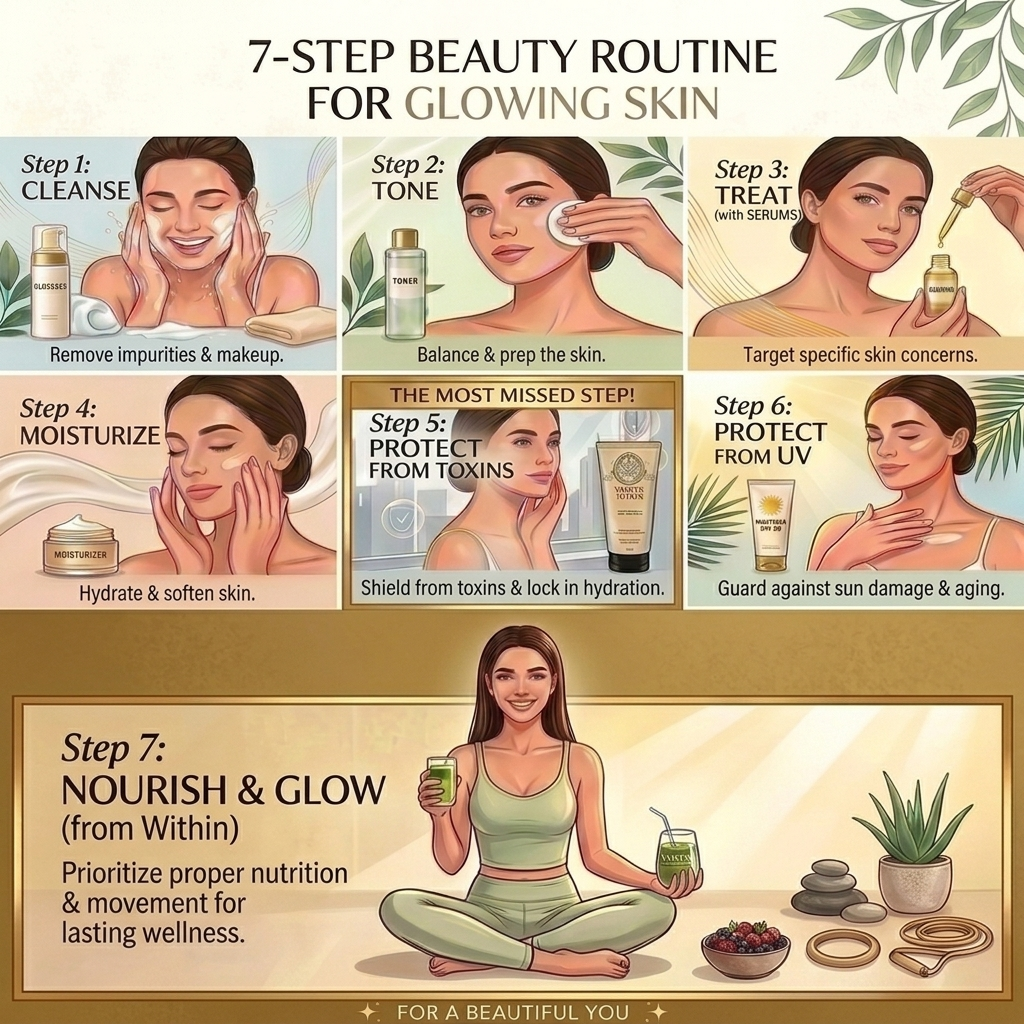 The Complete 7-Step Guide to Glowing Skin— Including the One Critical Step You’re Probably Missing