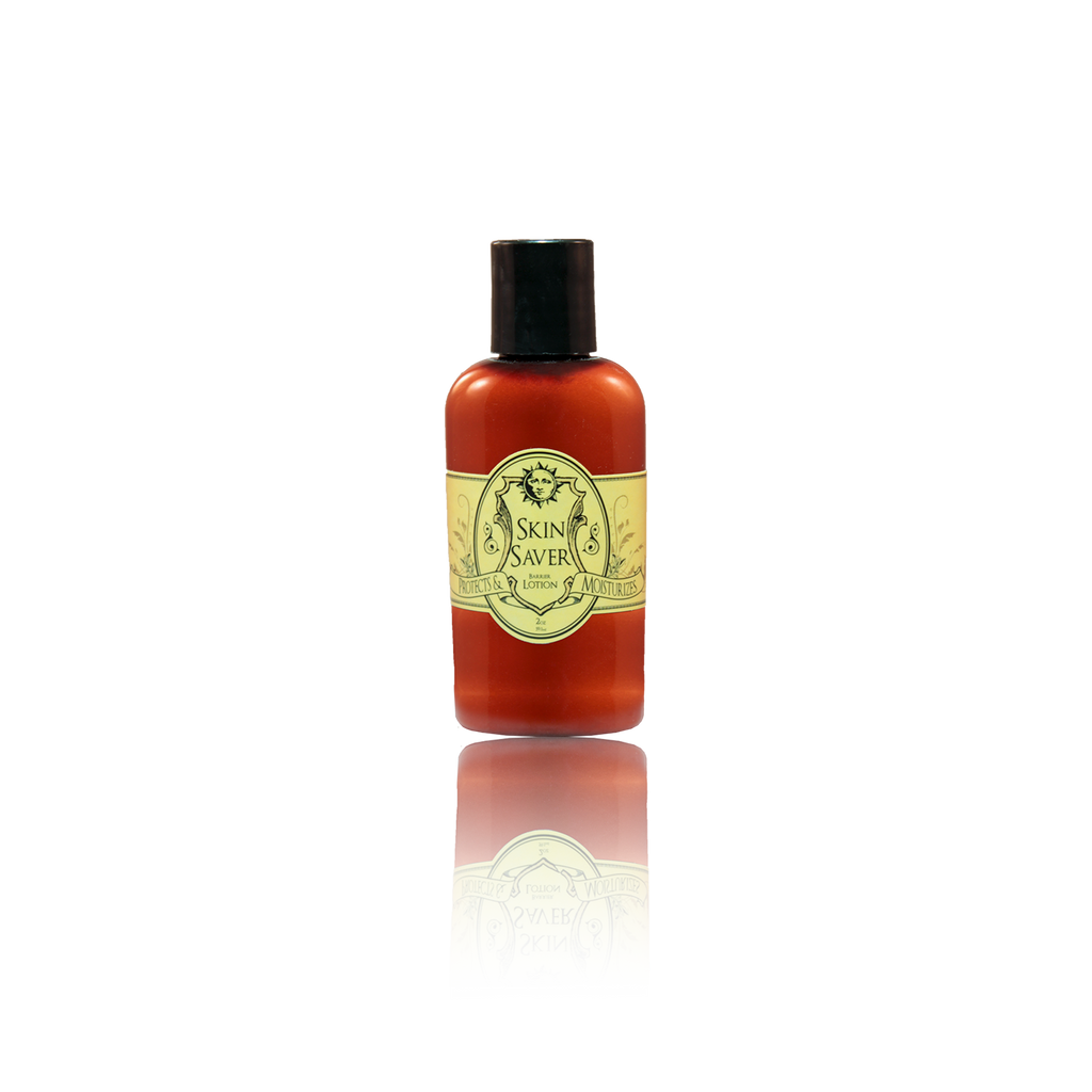 2oz Bottle of Skin Saver Barrier Lotion on a white background